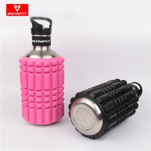 Foam Roller Water Bottle 2019 Top One Professional Gold Supplier Fitness &amp; Body Building Equipment