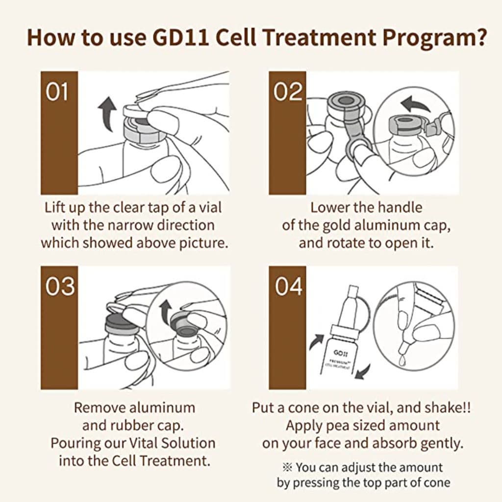 GD11 Premium Rx Cell Treatment  3+ / Intensive Facial Serum 