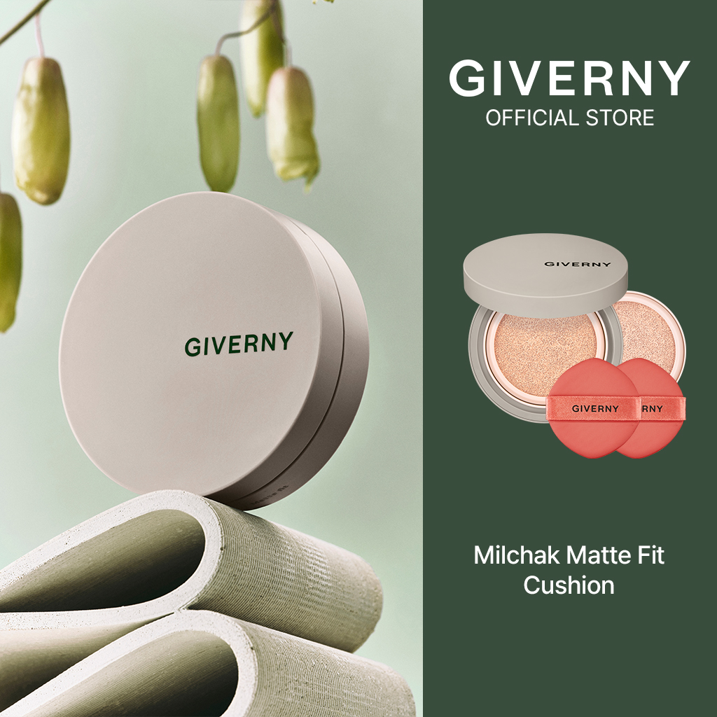 [GIVERNY] Milchak Matte Fit Cushion (3 shades)