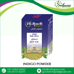 Halal Certified Natural Indigo Henna Powder for Hair Dye