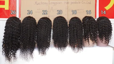High Quality Deep Wave Raw Remy Virgin Cuticle Wholesale Factory Brazilians Human Hair 13X4 HD Transparent Lace Front Wigs
