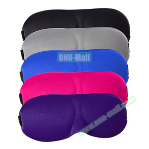 Hot Oem Comfort 100+Size 5Colos Cover Patch Silk 3d Sleep Eye Masks