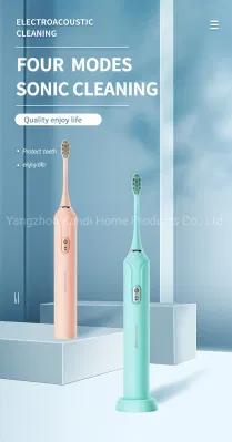 Ipx7 Silence OEM ABS Sonic Electric Toothbrush 4 Mode