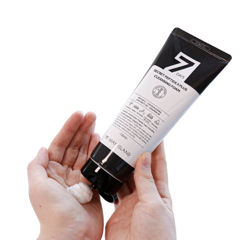 [MAY ISLAND] 7DAYS SECRET PEPTIDE 8 PLUS CLEANSING FOAM 30ml / 150ml 