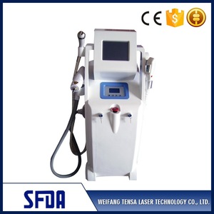 multifunction IPL 5 in 1 SHR RF Nd yag Laser beauty equipment