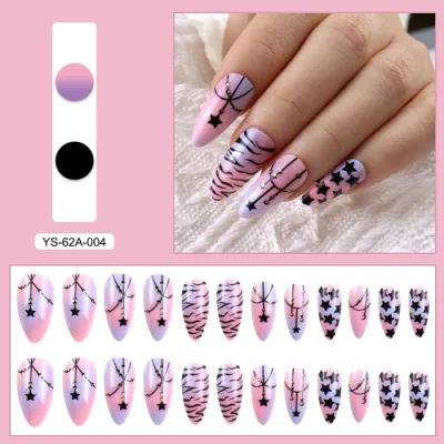 Nail Tips Supplies Professional Nail Salon Full Cover Gel Press on Nails