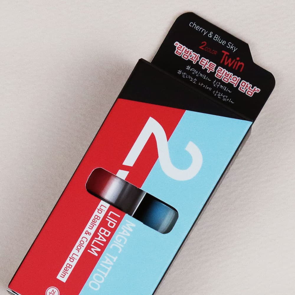 NATINDA Magic Tattoo lipbalm 3.5g x 2ea