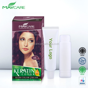 No ammonia & karatin & hair care ppd free natural hair dye color temporary hair colour