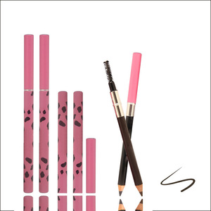 OEM Double Head Long Lasting 5color Maquiagem Eyebrow Pencil & Brush Eye Brow Makeup Tools Waterproof Wood Eyebrow Enhancers