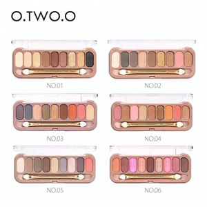 O.TWO.O Brand 9 colors matte and shiny eye shadow palette