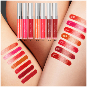 Private Label Cosmetics Lip Gloss Non-Stick Cup Waterproof Shiny Matte Liquid Lipstick Lip Glaze