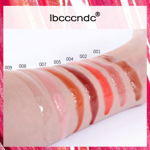 Private Label Shiny Vitamin E Mineral Oil Hyaluronic Moisturizer Plumping Lip Glosses