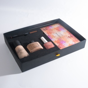 Professional Complete Aluminum Makeup Kit Beauty Cosmetic Gift Box Make Up Vanity Set