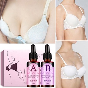 Restore breast tight & Breast enhancement  beautiful Breast care massage essential oil set
