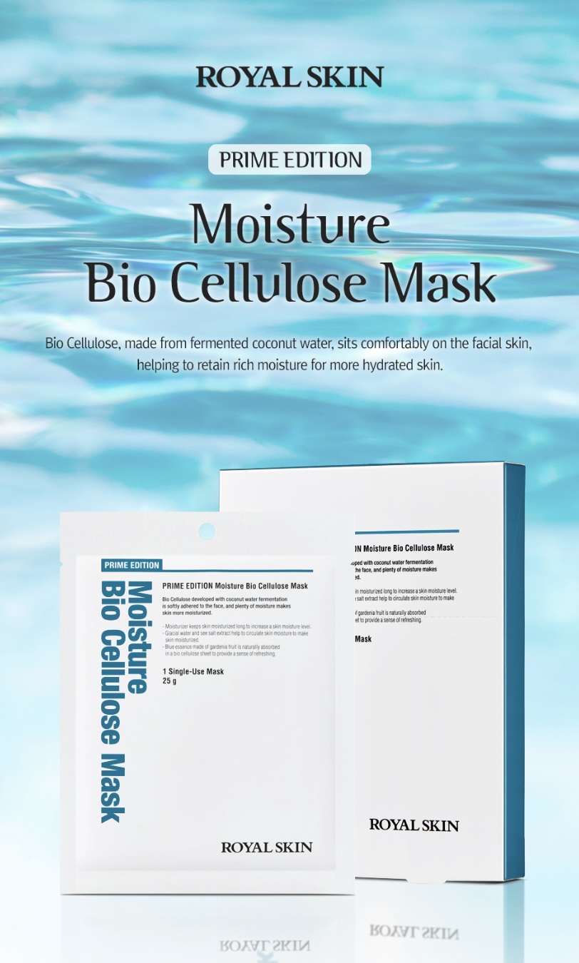 [Royal Skin] PRIME EDITION Moisture Bio Cellulose Mask