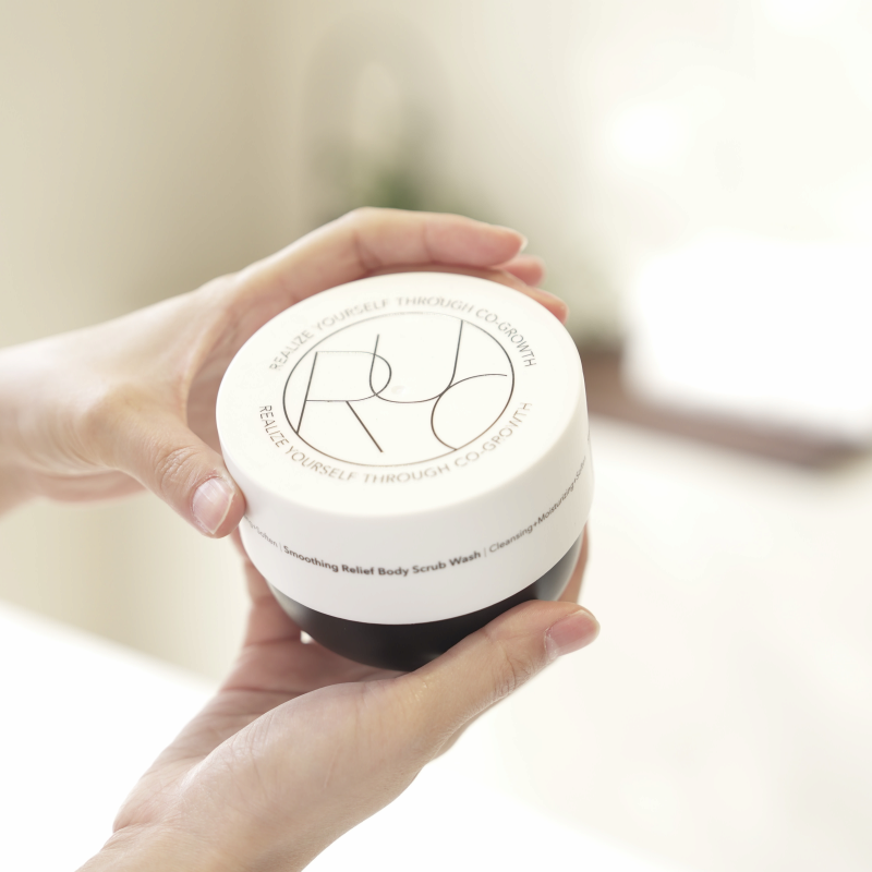 RU.C Smoothing Relief Body Scrub 300g  Premium K-Beauty Moisturizing &amp; Exfoliating Gel Cleanser