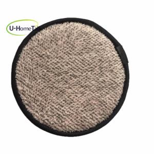 U-HomeTalk New 2019 Chemical Free Bamboo Fiber Reusable Private Label Round Makeup Remover Towel Magic Makeup Remover Pad