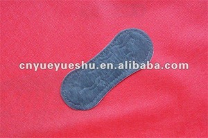 unique black carbon anion panty liners for day use