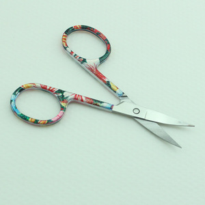 Various Color Makeup Manicure Scissor With Epoxy Handle