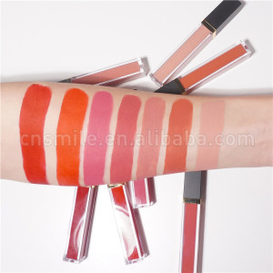 Velvet waterproof matte liquid lipstick tint red bulk matte liquid lipstick