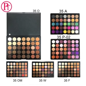 Wholesale 35 Color Morphe Brand Custom Wholesale Empty  Mineral makeup eye shadow 35 Morphe eyeshadow palette