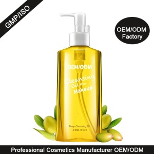 Wholesale makeup remover plant oil extract deep cleansing oil in bulk