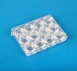 Wholesale plastic cases for nail supply