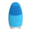 Ultrasonic Facial Cleansing Brush / Waterproof Electric Silicone Cleansing Instrument