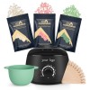 Lifestance Wholesale Waxing Kit Hair Removal Machine Professional Wax Warmer Kit with US UK AU Plug
