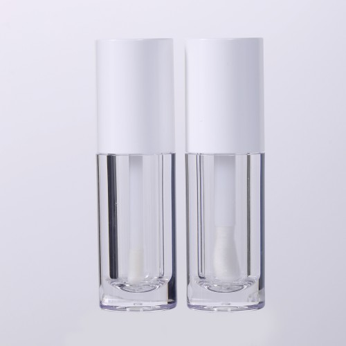 Pink White Black 5.4ml 6ml PETG Plastic Empty Lip Gloss Bottle