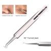 Professional Blackhead Remover Comedone Extractor 3 in 1 Stainless Skin Acne Blemish Whitehead Popping Removing Surgical Tools