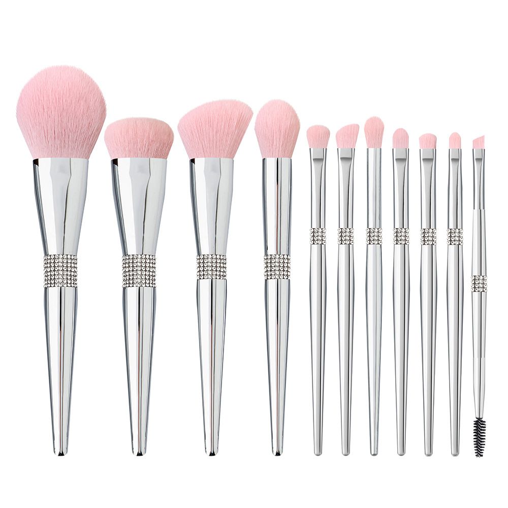 Shiny 11pcs Diamond Makeup Brush Set