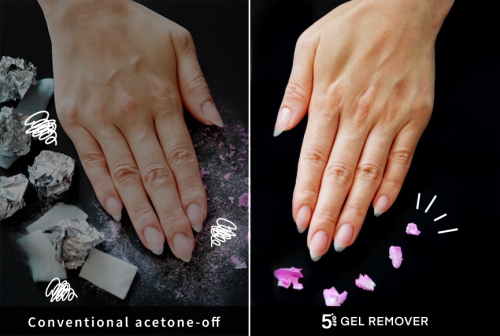 PLAY 5'OFF Acetone-Free Gel Remover 40g – Made in Japan