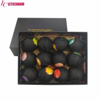 OEM/ODM Custom 12pcs Bath Beads Gift Set Natural Essential Oil Crystal Tea Flavors Custom Colors for Kids