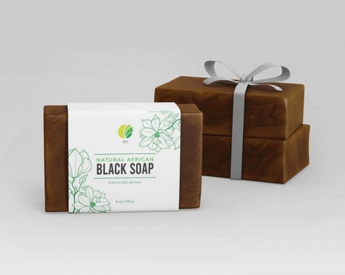 OTI African Black Soap from Ghana (100% Natural)