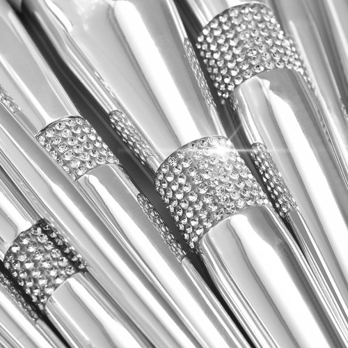 Shiny 11pcs Diamond Makeup Brush Set