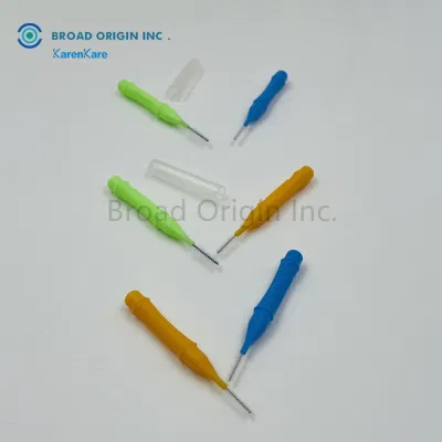 0.4/0.5/0.6mm Interdental Brush for Adult ISO Custom Logo Factory Biodegradable