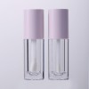 Pink White Black 5.4ml 6ml PETG Plastic Empty Lip Gloss Bottle