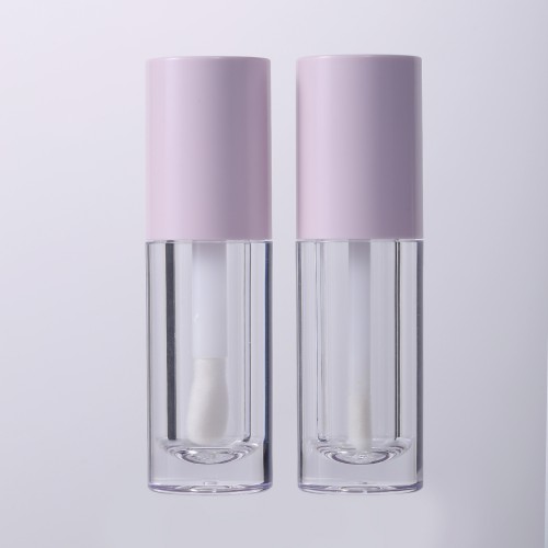 Pink White Black 5.4ml 6ml PETG Plastic Empty Lip Gloss Bottle