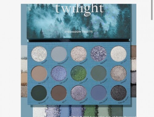 Colourpop Twilight Shadow Palette Limited Edition Palette with Metallic and Matte Finishes