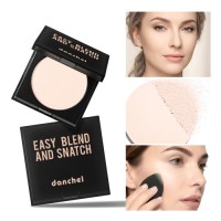 Matte Oil‑Control Pressed Setting Powder Palette, Waterproof Sweatproof, Long‑Wear Brightening Finishing Powder for Facial Makeup