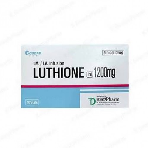 Luthione Glutathione Reduced 1200mg 10 Sessions Injection