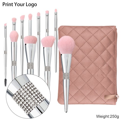 Shiny 11pcs Diamond Makeup Brush Set