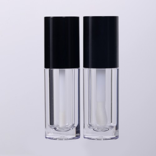 Pink White Black 5.4ml 6ml PETG Plastic Empty Lip Gloss Bottle