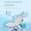 Modern Fashion Stainless Steel Facial Spa Butterfly Design Beauty Ice Wave Ball