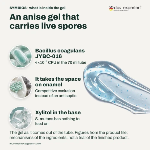 Das Experten SYMBIOS Toothpaste with Bacillus Coagulans, 70 ml
