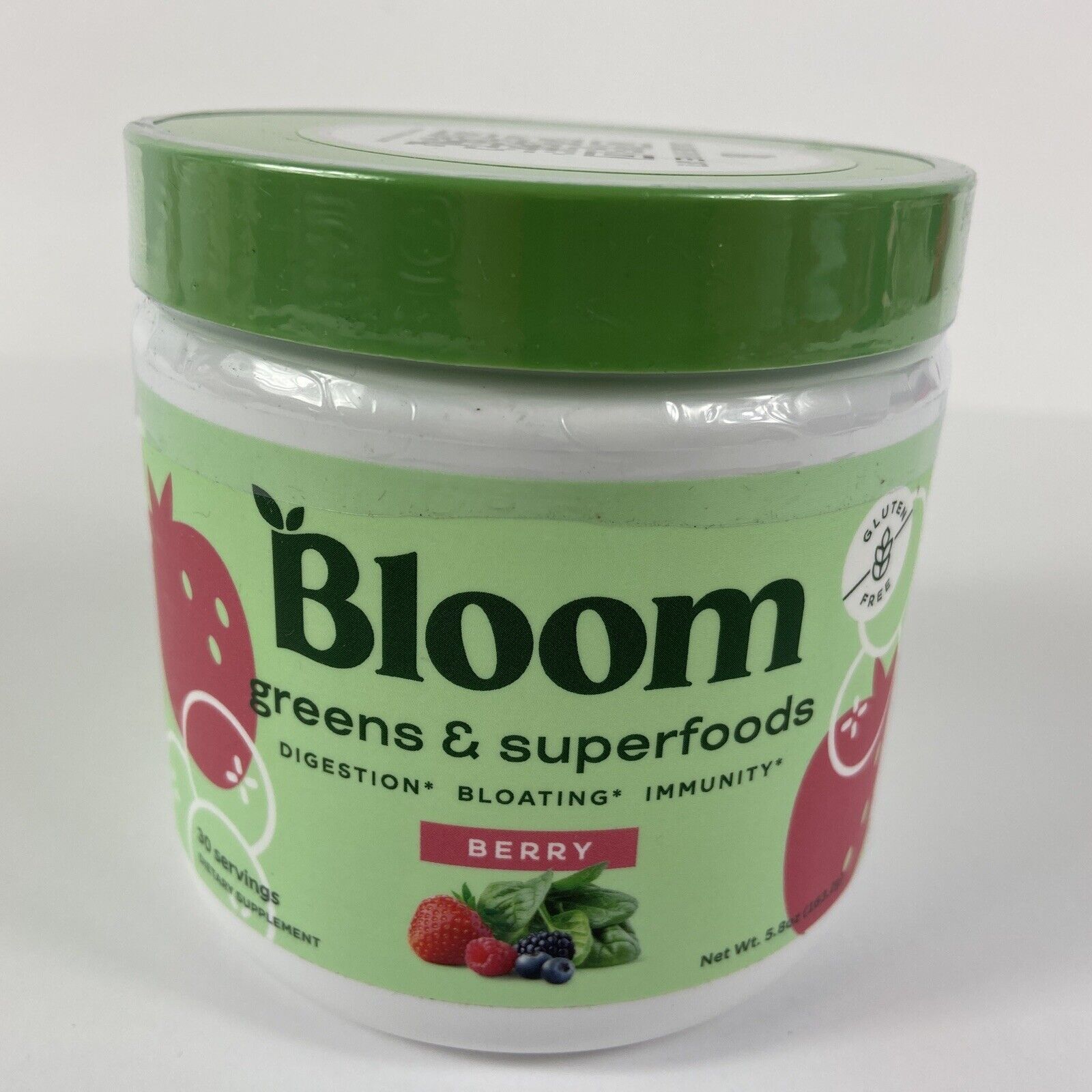 Bloom Nutrition Green Superfood Super Greens Powder Juice &Smoothie Mix Original