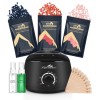 Lifestance Wholesale Waxing Kit Hair Removal Machine Professional Wax Warmer Kit with US UK AU Plug