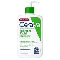 CeraVe Hydrating Facial Cleanser, Moisturizing Face Wash For Dry Skin, Hyaluronic