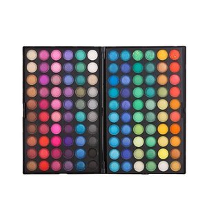120 Color Warm and Vibrant Matte and Shimmer Eye Shadow Palette